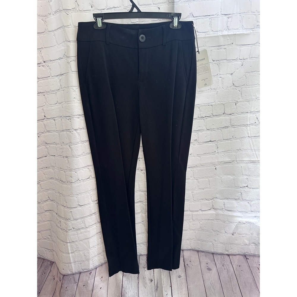 Osaka Nights Top-Notch Trouser Black Career Dress Pants‎ Stretch Size 6R